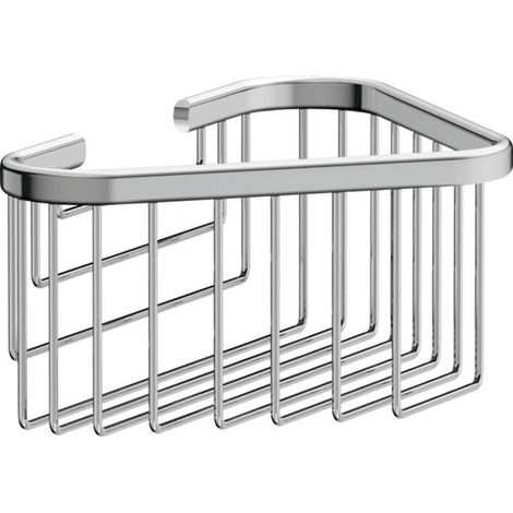 Corbeille de douche Karree Duravit, chrome, 0099731000,