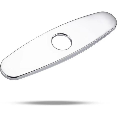 Plaque de finition en acier inoxydable (5 pièces) pour robinet (1/5)