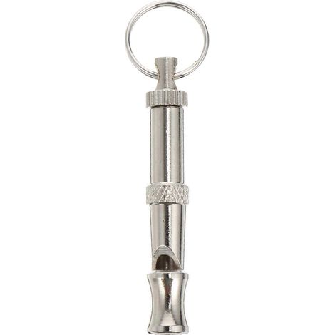 Sifflet de dressage d'oiseaux en acier inoxydable (1 pièce), sifflet ultrasonique d'extérieur pour pigeons-6.50X0.60X0.60CM-Silver (1/3)