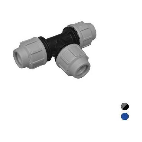TEE À 90°  IKARO RACCORD POUR POLYÉTHYLÈNE Dimensions : Diam. 25 -F-BRICO