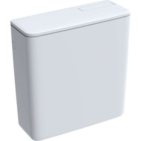 Geberit Accessori - Cassetta di risciacquo, ingresso laterale/posteriore, bianco alpino 128.000.11.5