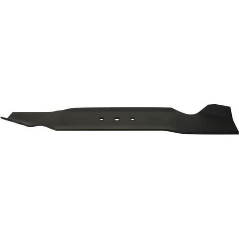 Lame Soufflante - 49 cm - 76 mm Largeur - 4 mm Épaisseur - Trou Central 10 mm - Entraxe 64 mm - Pour Tondeuse 97 cm - 1 Pièce (1/2)