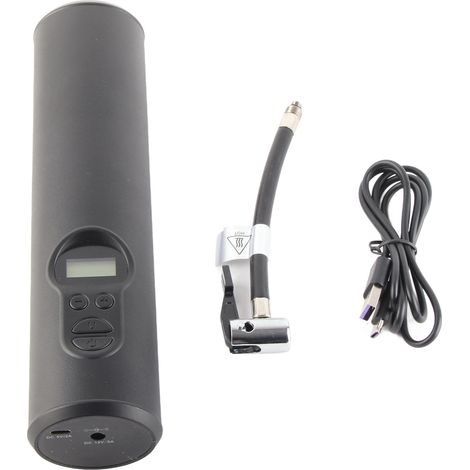 Gonfleur de pneus portatif sans fil avec écran LCD, pompe à air portable, compresseur 12 V