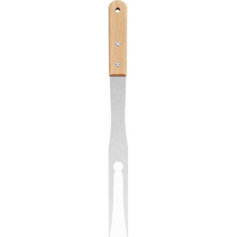 Fourchette de barbecue, manche en hêtre (1/5)