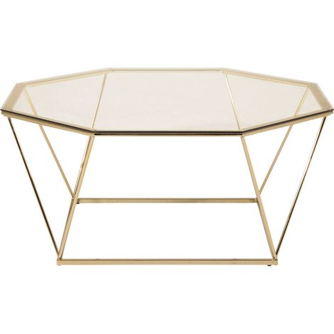 Table basse octogonale en verre Osterlen (1/5)