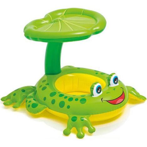 royaluxe -all Kids Pneu de natation pour bébé - Bouée de natation - Grenouille - Bateau de bébé avec protection UV (1/5)