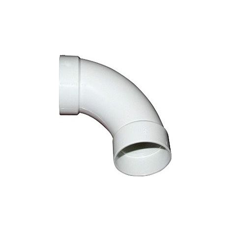 Coude 90° diamètre 51mm F/F grand rayon ALDES 11070361 (1/4)