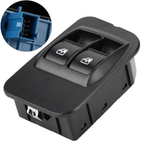 Interruttore alzacristalli 6490.G8 per Nemo, Doblo, Fiorino, Qubo, Bipper Combo 735461275, pulsante alzacristalli elettrico. Interruttore alzacristalli.