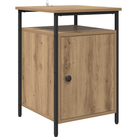 Maison Exclusive - Nachttisch Artisan-Eiche 40 x 42 x 60cm Holzwe