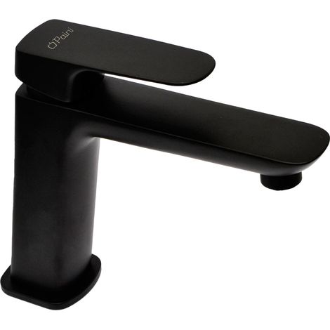 Miscelatore per lavabo medio monoforo nero opaco Nove