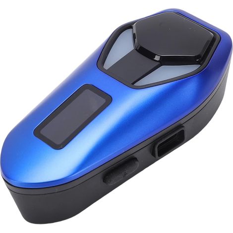 Casque Bluetooth pour Moto, Bluetooth 6.0 Stable, Étanche IP65, Prise en Charge De L'intercom Double Et du Partage De Musique, Assistant Vocal IA (1/5)