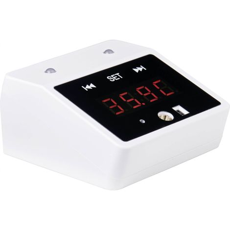 Thermomètre infrarouge Basetech IR-10 D 0 - 50 °C mesure IR sans contact (1/5)