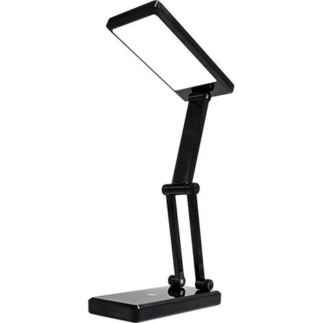 Wiederaufladbare Solar-LED-Schreibtischlampe mit Blaulichtfilter, beweglichem und klappbarem Arm, ideal für Arbeitszimmer und Büros