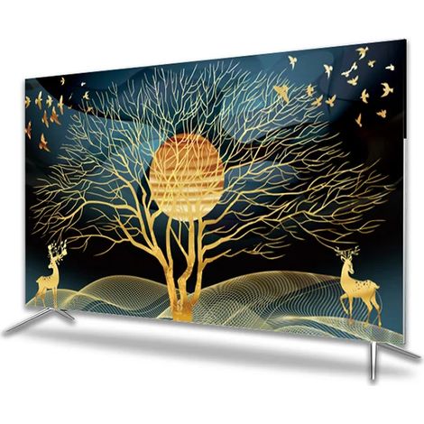 EASYCOMFORT Housse Protection Antipoussière TV LCD 65" - Simple Maison (1/4)