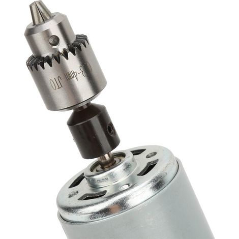 Elektrische Bohrmaschine mit hohem Drehmoment (775), elektrischer Schleifer, Kugellager, Kühlventilator, Präzisionsfutter zum Schneiden und Schleifen von 0,3–4 mm (1/5)
