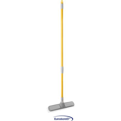 Apex spazzolone per pavimenti con paracolpi manico allungabile cm 76130 cm (1/4)
