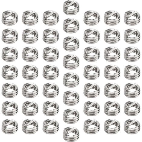 50-teiliges Set mit Gewindeeinsätzen, Schraubenhalterungen und Buchsen zur Reparatur und zum Schutz von amerikanischen Einheiten 4-401D