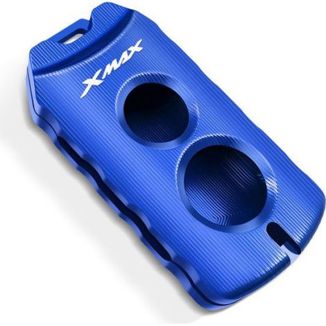 Coque de protection de clé de moto anti-poussière, compatible avec NVX NMAX 125 155 XMAX 125 250 300 400 modèles 2015 à 2020, couleur bleue, accessoire de protection pour clé de véhicule