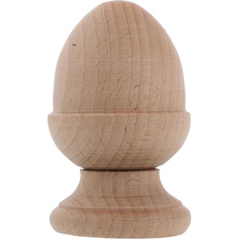Dekorative Holzpfostenaufsätze für Zäune und Bettpfosten