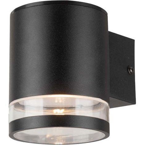 V-TAC VT-1139-B lámpara de pared solar negra 0,55W