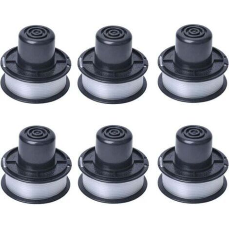 Bobina de hilo compatible con cortacésped automático Auftipp GL250 / GL310 / GL360 / GL360SB, con 6 m de línea, paquete de 6 unidades (1/4)