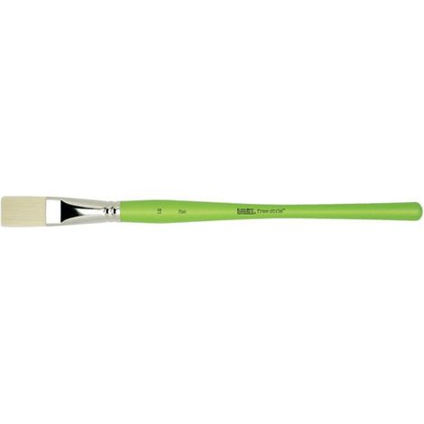 Brosse - LIQUITEX - Free Style - Plat n° 12 - Nylon synthétique - Idéale pour acrylique (1/5)