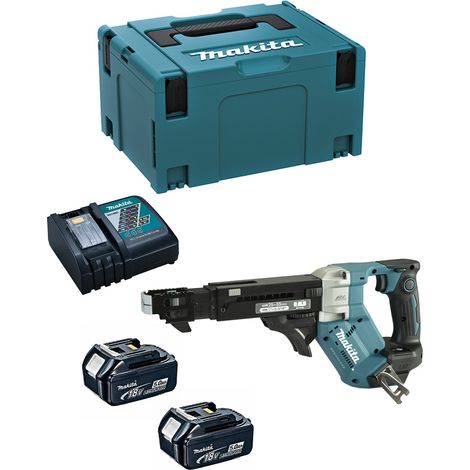 Avvitatore Automatico MAKITA DFR551RTJ (2 x 5,0 Ah + DC18RC + MAKPAC 3)