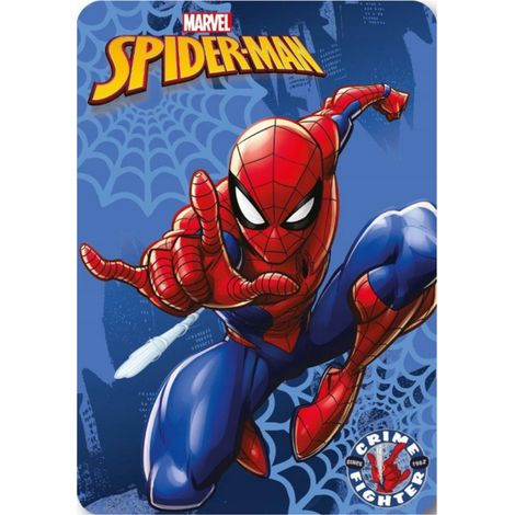 Couverture polaire Spider-Man 100x140 cm, chaude et douce pour enfants