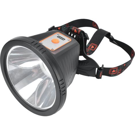 Lampe frontale LED rechargeable 2000 lumens, 4 modes d'éclairage, batterie lithium 6000mAh, torche frontale multifonction étanche pour camping, randonnée et travail nocturne. (1/5)