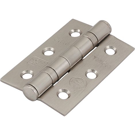 TIMCO Ball Bearing Hinges Grade 7 Steel Satin Nickel - 76 x 51 x 2.2