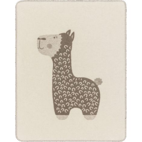 FUSSENEGGER Baby-Veloursdecke KiDs Alpaka