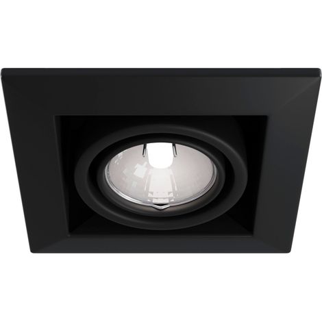 Faretto da incasso Downlight in Metallo Metallo Modern Nero (1/5)
