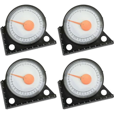 Mesureur d'angle multifonctionnel en plastique, mesureur de pente, mesureur d'angle (1/4)