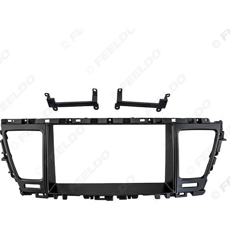 Compatible with Kia K9/QUORIS 2012-2018 conversion panel, large screen Android navigation audio front frame, left side 9 inches. (1/2)