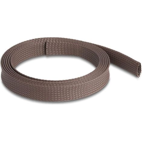 TUYAU TRESSÉ RÉSISTANT AUX RONGEURS MARRON 2 M X 19 MM 20899