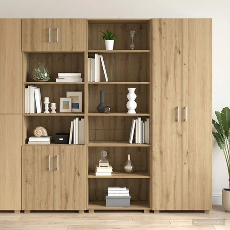 Aparador Roble artisan 70 x 41 x 185 cm Madera de ingeniería (1/5)