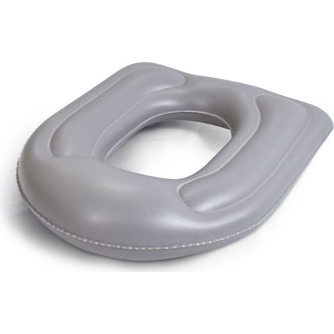 Aufblasbares Toilettensitzkissen, Donut-förmiges erhöhtes Kissen, höhenverstellbarer Toilettensitz, Linderung von Steißbeinschmerzen