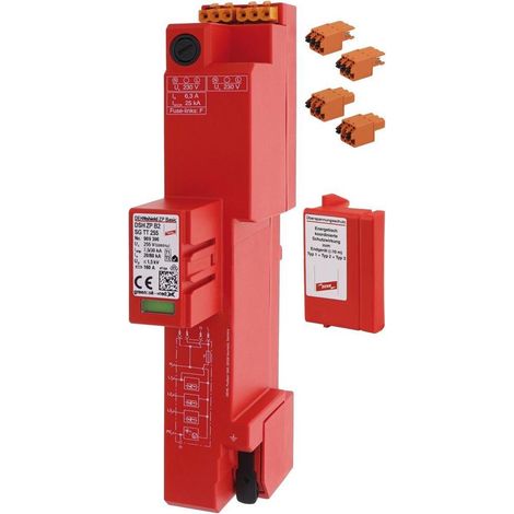 dehn Überspannungsschutz rot 230-400 V (1/5)