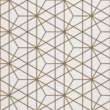 Telas decorativas para exteriores Oxford - Motivo de estampado de malla geométrica 3 (1/5)