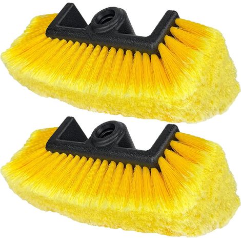 Brosse Lavage Voiture Poils Souples Manche Telescopique Aluminium Tete Pivotante 180 Pour Carrosserie Vitres Sans (1/5)