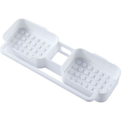 Organisateur flottant multifonctionnel, égouttoir suspendu pour lavabo, porte-serviettes-Online Store (1/3)