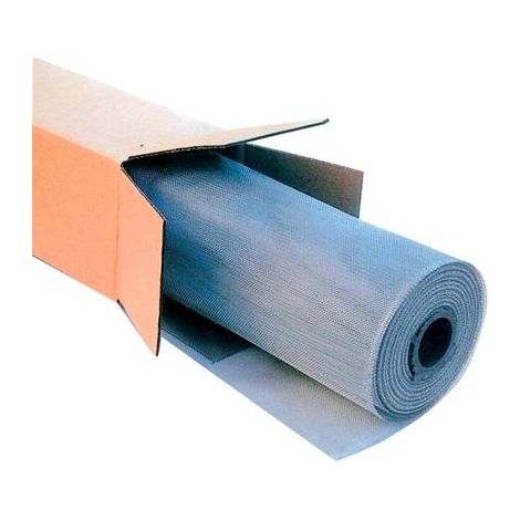 Rete Zanzariera Moschiera In Alluminio 18X14 H. 60 Cm 30Mt. Tie 1 Rt