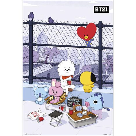 Poster bt21 rooftop (1/4)