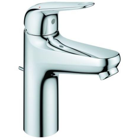 Grohe Euroeco Mitigeur monocommandé pour lavabo, M-Size, saillie