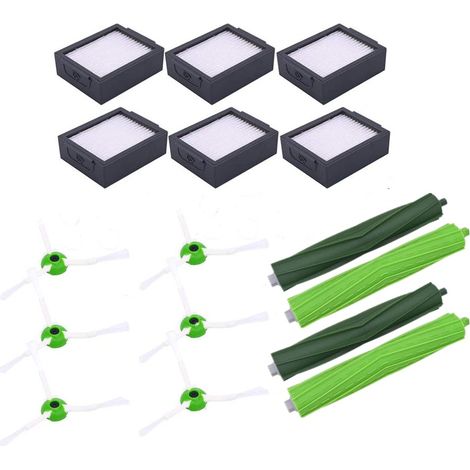 Accessoires pour iRobot Roomba i7, i7+, E5, E6, i6, i3, i3+ - 8 accessoires