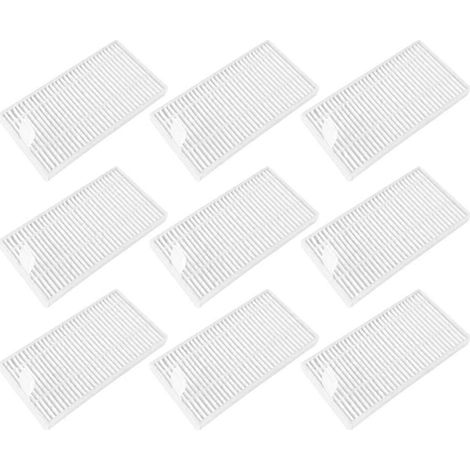 Filtre de 9PCS Lavable Filtres pour VIOMI Alpha 2 Pro Robot Aspirateur de remplacement Accessoires HEPA Filtres