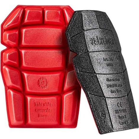 Genouillères de travail en mousse BLAKLADER 4058 - Rouge - Taille unique (1/3)