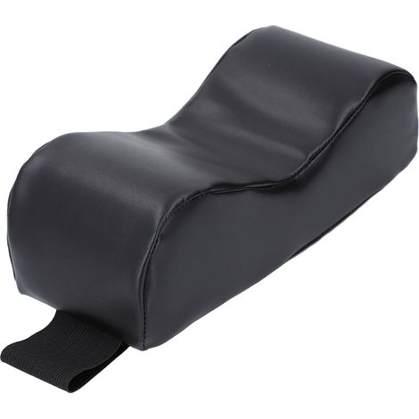 Appui-tête de fauteuil roulant imperméable, confortable, en similicuir, réglable, support pour la nuque, accessoire pour fauteuil roulant destiné aux personnes âgées (1/5)