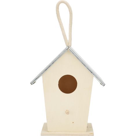 Nichoir décoratif – oiseau – balcon / jardin / maison – œufs + tapis – 5 bols (1/5)