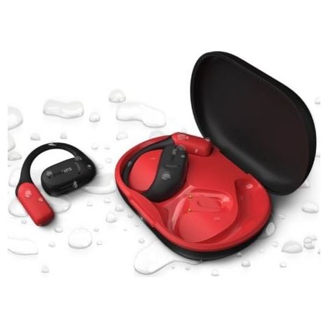 Philips 6000 series TAA6709BK/00 auricular y casco Auriculares True Wireless Stereo (TWS) gancho de oreja Deportes Bluetooth Negro, Rojo